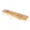 Mind Reader 27" Brown Bamboo Bathtub Caddy Organizer